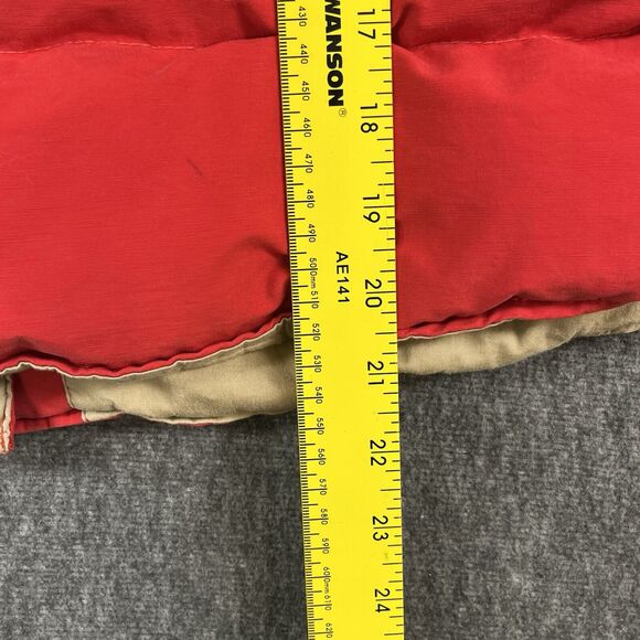 Ralph Lauren Denim Supply Down Puffer Vest Womens Medium Faux Fur Collar - Picture 5 of 6